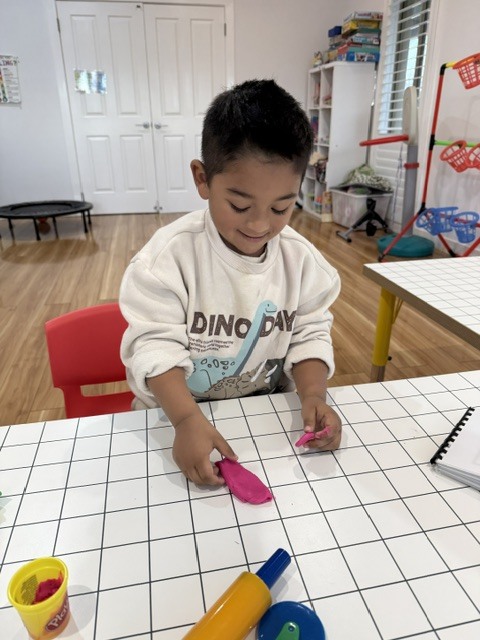 Playdough Shape Molding