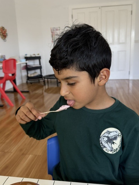 Oral-Motor Spoon Licking