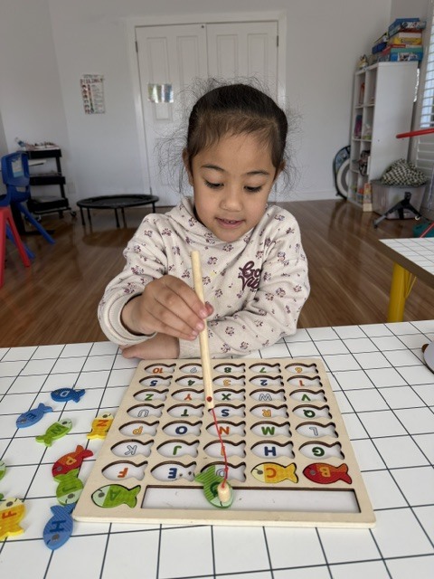 Magnetic Alphabet Fishing