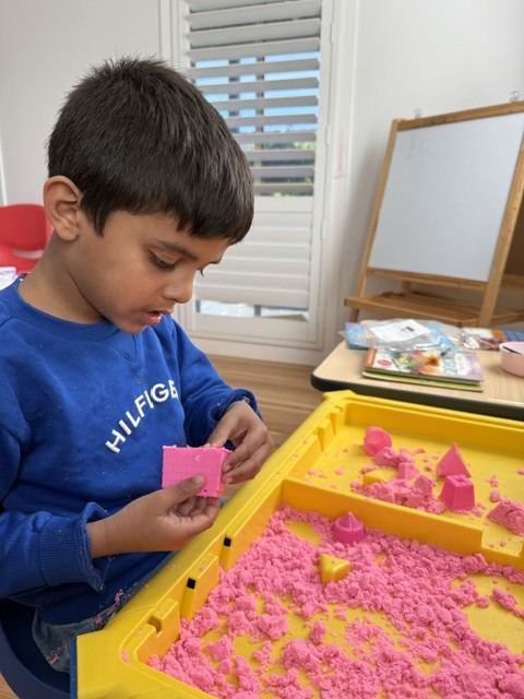 Wonder of Kinetic Sand