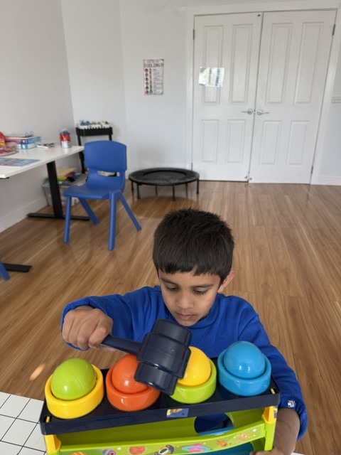 Pound-a-Ball Hammer Action