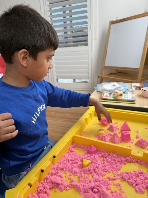 Tactile Sand Tray Discovery